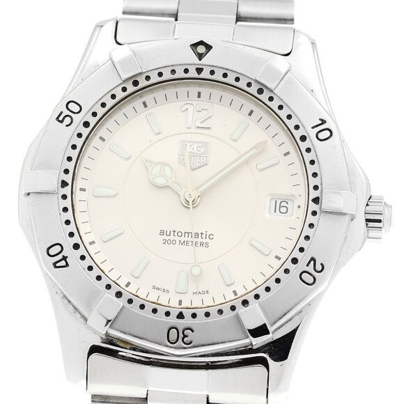 TAG HEUER 2000 series WK2116-0 Date Silver Dial Automatic Men's Watch_863677 - Picture 1 of 6